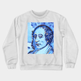Blaise Pascal Portrait | Blaise Pascal Artwork | Blaise Pascal Painting 15 Crewneck Sweatshirt